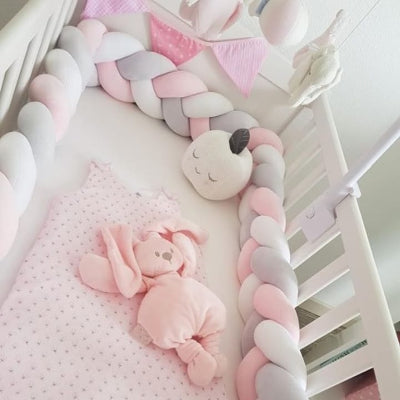 berceau tresse de lit doudou mobile musical fanions