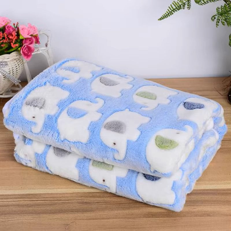 couverture bebe ciel pot de fleurs