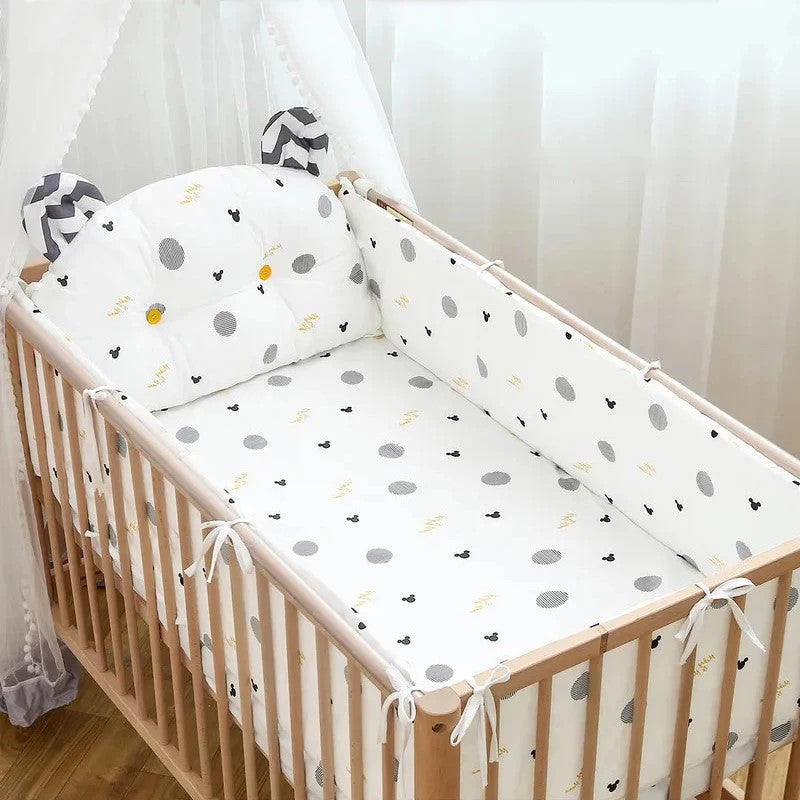 Tour de lit bébé - Kit de 5 pièces
