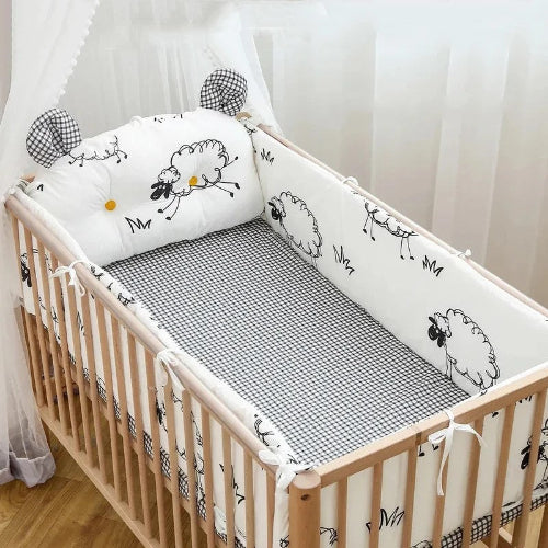 tour de lit bebe brebis