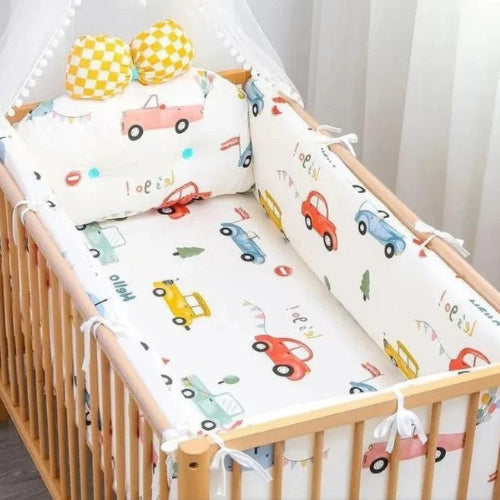 tour de lit bebe jouet voiture 