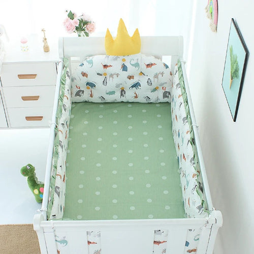 tour de lit berceau commode fleurs tableau