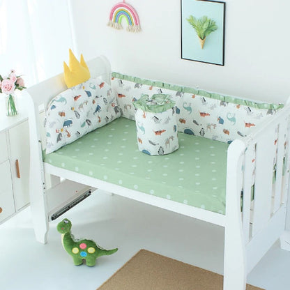 tour de lit berceau dinosaure cadre photo fleur